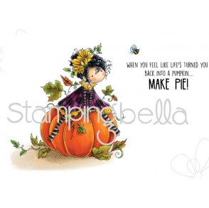 tiny townie PATRICIA loves PUMPKINS (includes 3 rubber stamps)